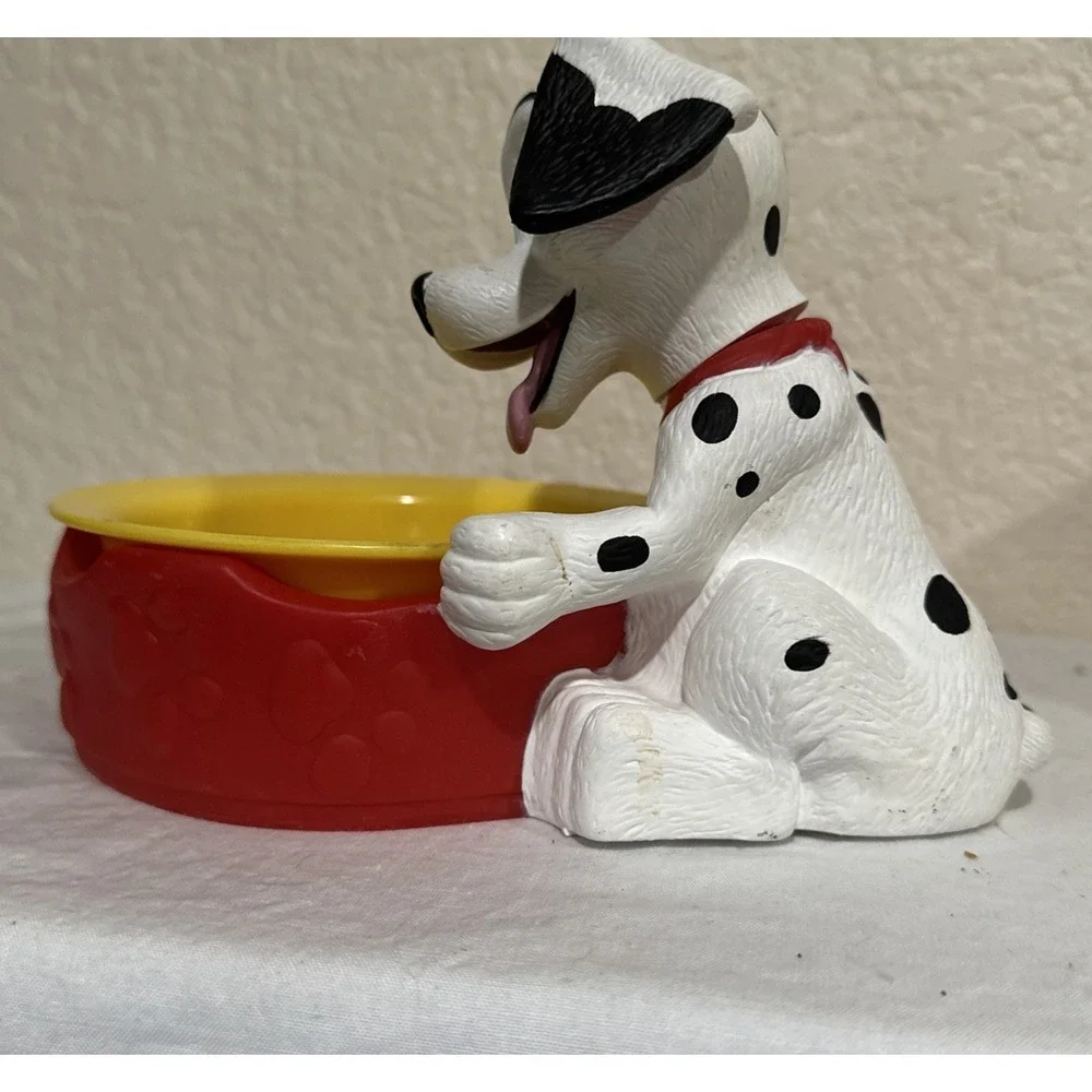 Applause DISNEY 101 Dalmatians Water Food Cereal Bowl Dog Cat Collectible
